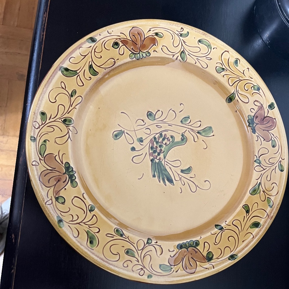 Vietri dinner plates